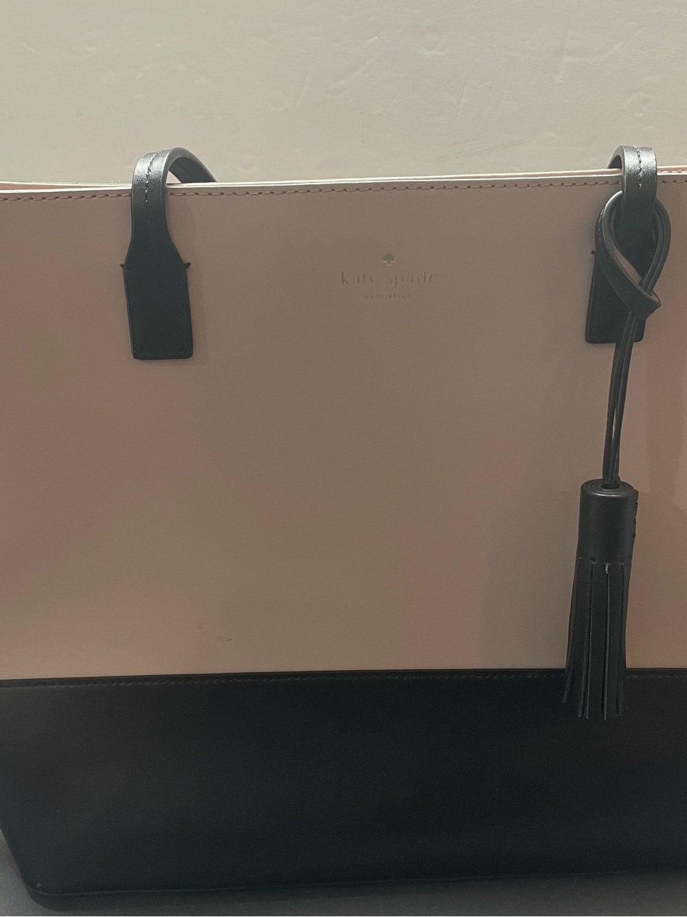 Kate Spade Wright Place Blush/Black Tote